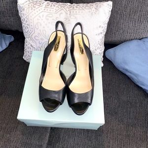 Jessica Simpson Slingback Open Toe Stilettos